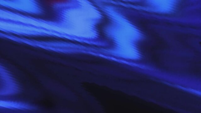 No signal, old vintage TV screen. Motion. Distortion and Flickering analog TV signal.