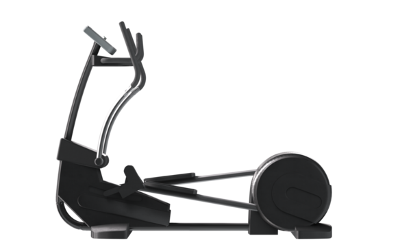 ellipticals machines isolated