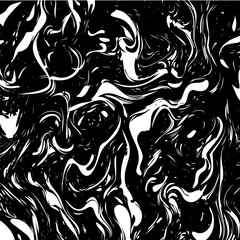 Vector texture from streaks of paint or black ink for your design