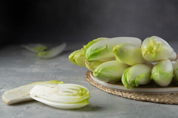 Raw Organic Belgian Endive Ready to Use