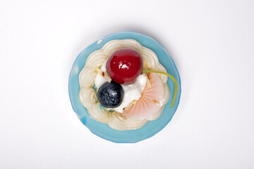 jelly sweets on a white background