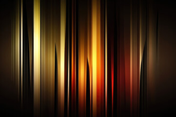 Abstract brown and bronze striped background, abstract background with brown and golden lines. Generative AI