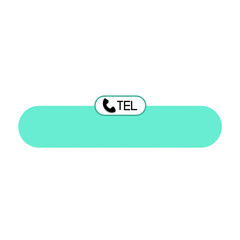 green mint banner contact tel and bottom bar