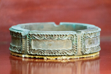 ashtray on the table