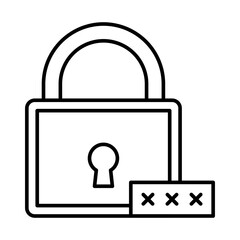 Security Pin Icon Design