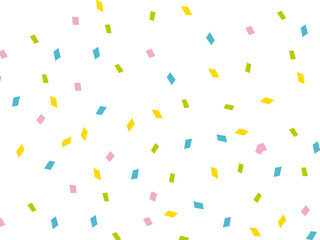 紙吹雪背景カラフル