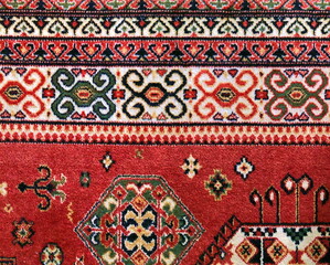 bright colourfulpattern persian carpet
