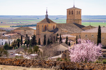 V century visigothic parish church in belmonte, cuenca.