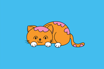 Kitten design for kids