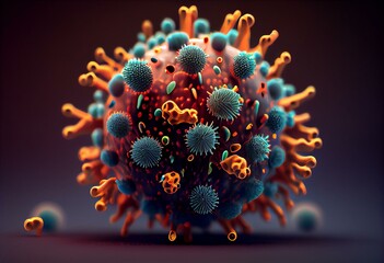 coronaviruses, virus that causes respiratory infections and the common cold. Generative AI