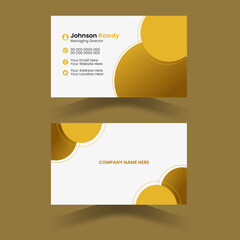 Creative Business card template design for corporate business, Creative and Clean Business Card Template.Vector modern creative simple and clean business card design, Horizontal and vertical layout,