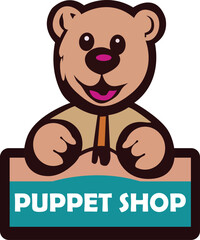 Puppet Shop Logo Vector File
