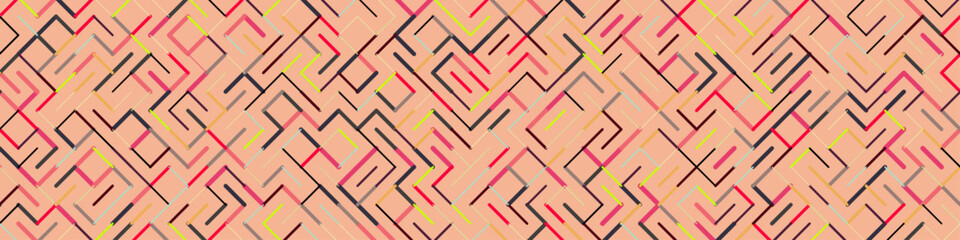 Color rotated lines background abstract illustration