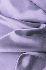 Fototapeta na wymiar Blue atlas material background, silk abstract drapery cloth