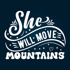 Obraz premium Typography Quotes and motivational t-shirt design