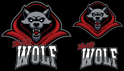 Big Bad Wolf Mascot