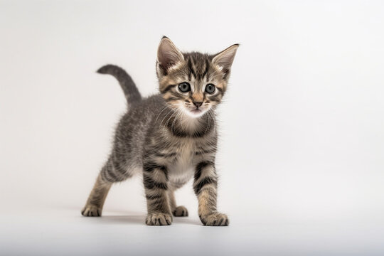 Generative AI Cute kitten