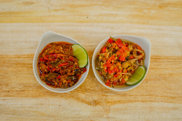 Chili shrimp paste and Onion Sauce