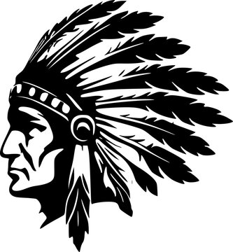 recommend clip art: Chiefs - Minimalist and Flat Logo - Vector illustration
