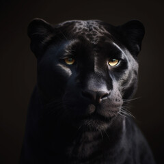 Black Panther looks in the Cam,ai generated