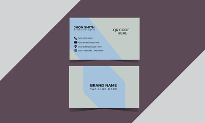Minimal Business Card Modern Business Card 