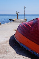 boat on the beach