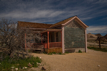 Fototapeta na wymiar Rhyolite Ghost Town in Nevada