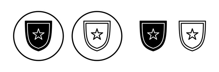 Badge icon vector. badge label icon. Stamp Icon Vector