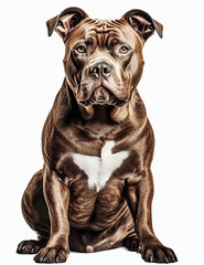 Pit Bull Illustration, Logo design, Graphic design, t shirts, graphical resource. Generative AI
