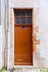 Old and beautiful ornate door