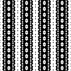 Dark background with abstract shapes. Black and white texture. Seamless monochrome repeating pattern for web page, textures, card, poster, fabric, textile.