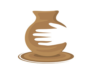Pottery Illustration visualized with Simple Illustration
