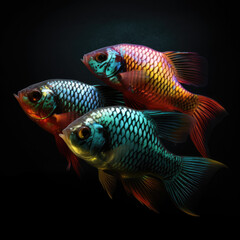 Naklejka premium Colorful Fish