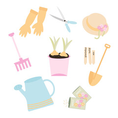 garden tools planting set