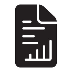 data glyph icon