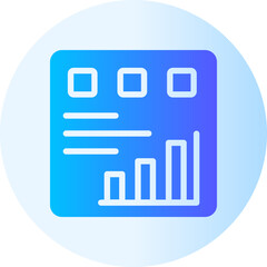 dashboard gradient icon