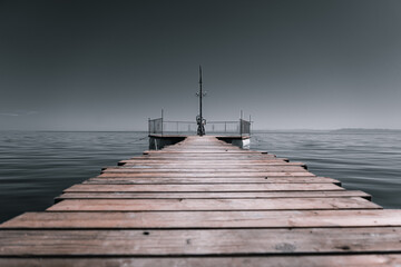 Lonely pier