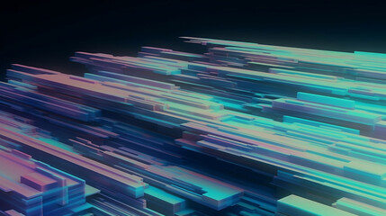 Glitched Art Texture Background, 3d wallpaper, Abstract Glitched