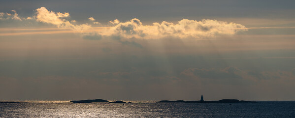 sunrise over the ocean 