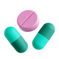 3d drug illustration