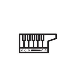 Guitar Hum Instrument Outline Icon