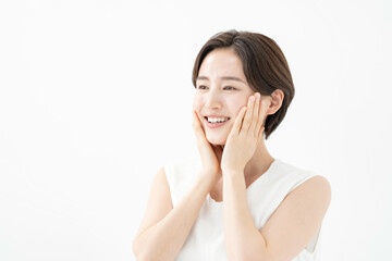 Fototapeta premium スキンケア・女性