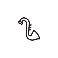 Instrument Music Saxophone Outline Icon