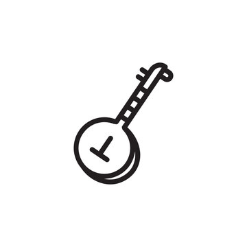 Instruments Music Veena Outline Icon