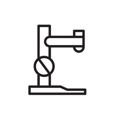 Bobbin Case Machine Outline Icon