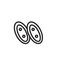 Sewing Tailor Craft Outline Icon