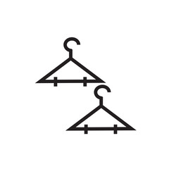 Cloth Hanger Clothes Outline Icon