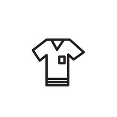 Dress Fashion Shirt Outline Icon