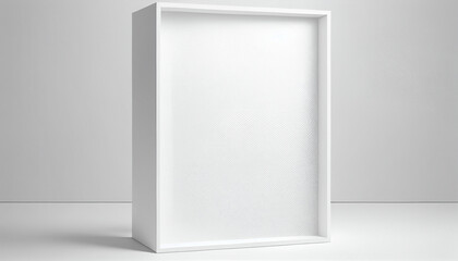 Blank White Background Vector Illustration for Design. 3d rendering. Generative AI