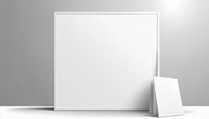 Blank White Background Vector Illustration for Design, design, blank. Generative AI